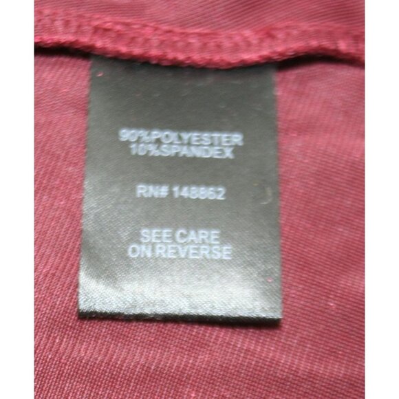 Torrid Women's Crushed Velvet Mini Skirt Maroon Plus Size 18-20 Pockets NWT - Picture 4 of 6